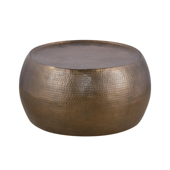 Furnishing CT-501 Coffee Table and ET-501 End Table Set Gold