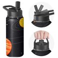 thumbnail image 1 of Galaxy Insulated Water Bottle with Straw & Cleaning Brush – 18oz | Leakproof, BPA-Free, 304 Stainless Steel, Wide Mouth, Travel Mug for Car, Gym, Office, Starry, Christmas Thanksgiving Gift, 1 of 5