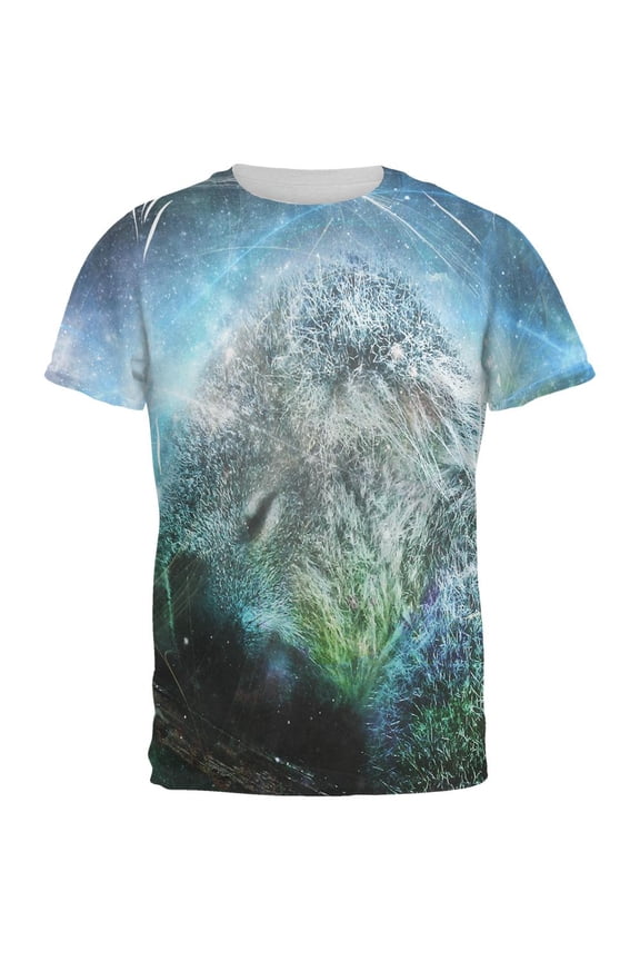 Galaxy Koala is My Spirit Animal All Over Mens T Shirt Multi LG
