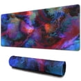 thumbnail image 1 of Galaxy Large Gaming Mouse Pad - 31.5x11.8 inch, Non-Slip Rubber Base, Desk Mat with Durable Stitched Edges - Enhances Keyboard & Mouse Performance, 1 of 7