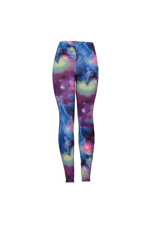 Galaxy Leggings for Women  Yoga Pants, Buttery Soft Stretch Workout Tights, Colorful Space Print Activewear