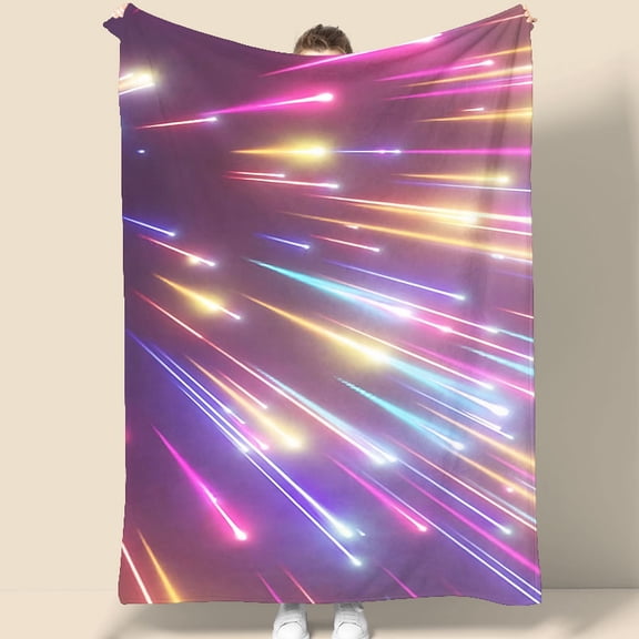 Galaxy Light Trail Tapestry 70.07 x 90.55 inches Cosmic Wall Hanging for Bedroom Living Room Decor