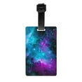 thumbnail image 1 of Galaxy Luggage Tag Pvc Identifier Card Holder Label Travel Bag Tag, 1 of 6