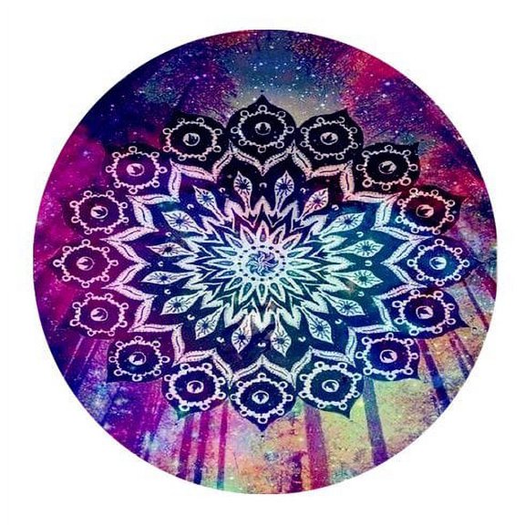 Galaxy Mandala Pattern Round Mouse pads Gaming Mouse Pad 7.87x7.87 inches