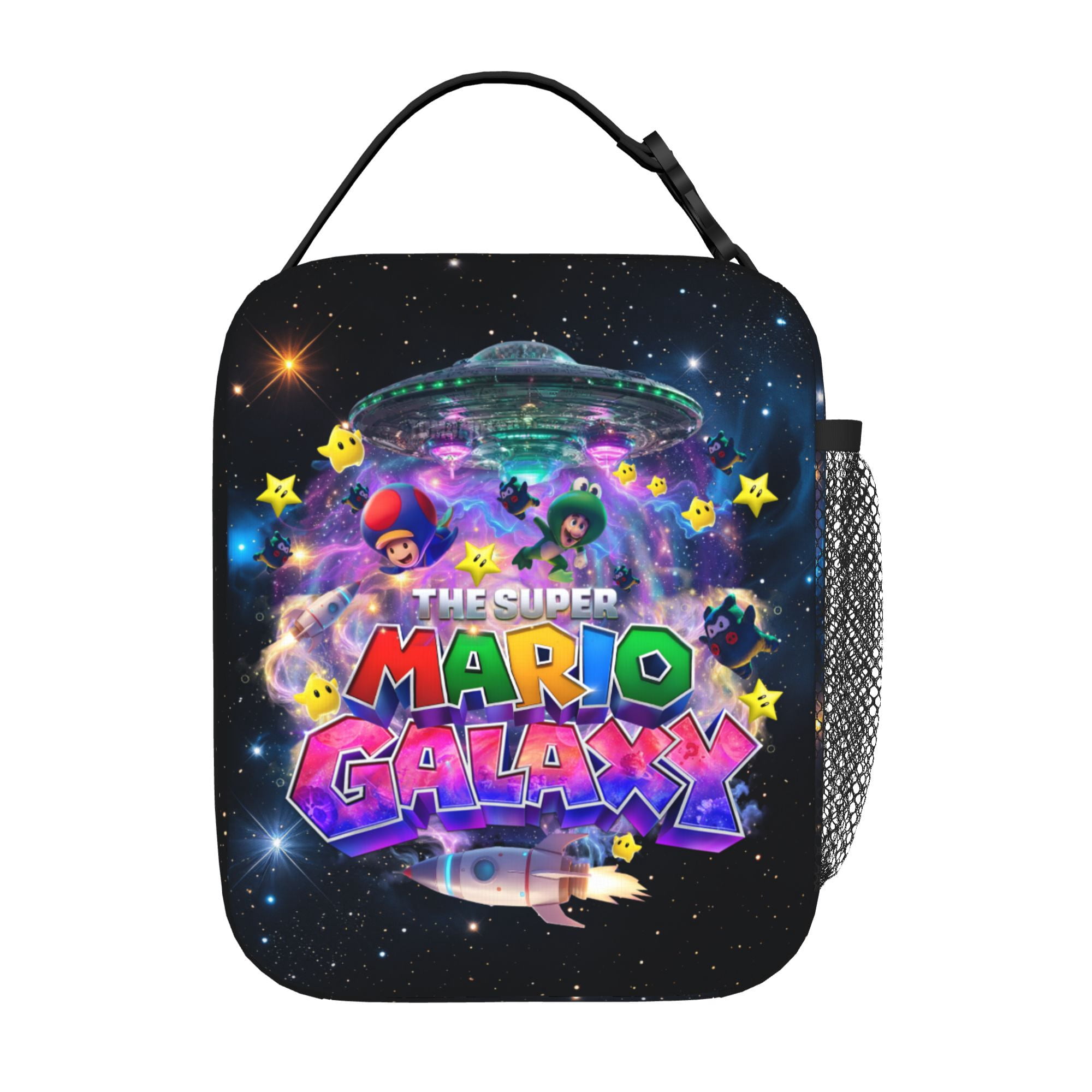 Galaxy Movie Lunch Bag Tote Bag Portable Insulated Lunch Box For Beach Camping Travel Work School Office