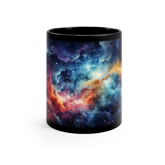 Galaxy Mug: Celestial Cosmos Design, Outer Space Decor