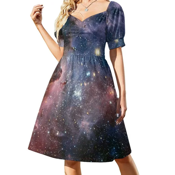 Galaxy - Nebula 01 Sleeveless Dress womens dress women formal occasion dresses women evening dress prom dresses 2024