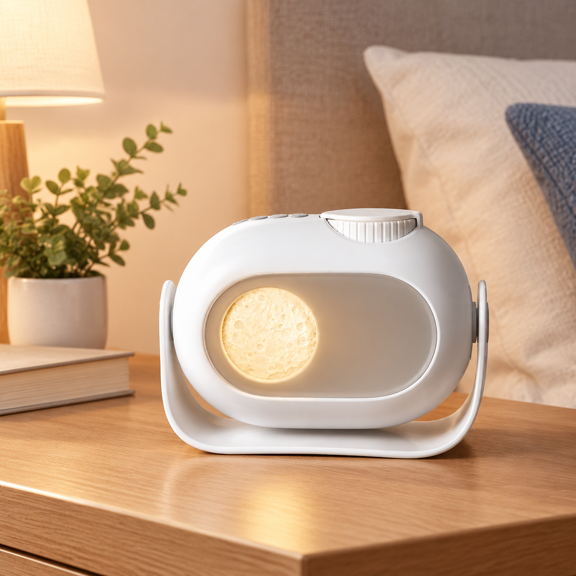 Galaxy Night Light Projector with Dynamic Lunar Eclipse Projection