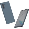 thumbnail image 1 of Galaxy Note 10 (2019) Case, Silky-Soft Touch Full Body Protection Shockproof Cover Case with Soft Microfiber Lining Cushion Shockproof Cover for Galaxy Note10 6.3" Blue, 1 of 13