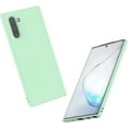 thumbnail image 1 of Galaxy Note 10 (2019) Case, Silky-Soft Touch Full Body Protection Shockproof Cover Case with Soft Microfiber Lining Cushion Shockproof Cover for Galaxy Note10 6.3" Mint, 1 of 13