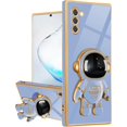 thumbnail image 1 of Galaxy Note 10 Case for Astronaut Stand, Designed for 6D Electroplated Galaxy Note 10 4G/5G Phone Case,Soft TPU Protective Shockproof Flexible Samsung Galaxy Note 10 Case 6.3 inch,Blue, 1 of 13