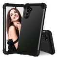 thumbnail image 1 of Galaxy Note 10 Case, Dteck Full Body Heavy Duty Protection Shockproof Slim Fit Case Cover for Samsung Galaxy Note 10 (2019 Release) Without Built-in Screen ProtectorBlack, 1 of 10