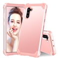 thumbnail image 1 of Galaxy Note 10 Case, Dteck Full Body Heavy Duty Protection Shockproof Slim Fit Case Cover for Samsung Galaxy Note 10 (2019 Release) Without Built-in Screen ProtectorRose Gold, 1 of 10