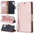 thumbnail image 1 of Galaxy Note 10 Plus Case, Note 10 Plus 5G Case,Allytech Slim PU Leahter Kickstand Detachable Wrist Strap Anti-Scratch Folio Cards Pocket Wallet Cases Covers for Samsung Galaxy Note 10 Plus, Pink, 1 of 6