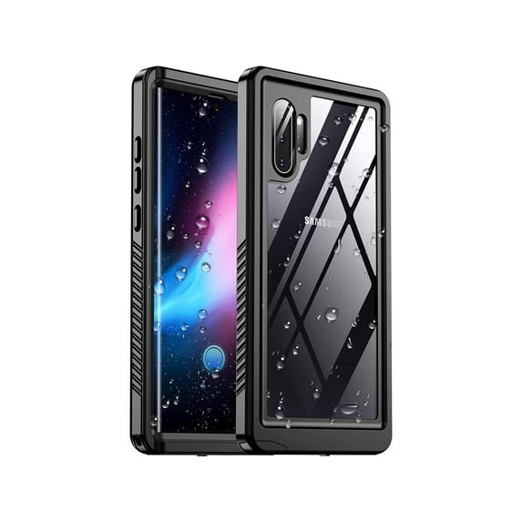 Galaxy Note 10+ Plus Case, Built-in Screen Protector, IP68 Waterproof Shockproof Full Body Protective Cover for Samsung Galaxy Note 10+ / Note 10+ 5G