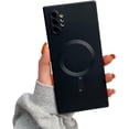 thumbnail image 1 of Galaxy Note 10+Plus Case  [Support Magsafe Charger] Wireless Anti-Scratch Shockproof Full Camera Protection Slim Silicon Phone Cover Case for Samsung Galaxy Note 10 Plus 6.8"-Black, 1 of 9