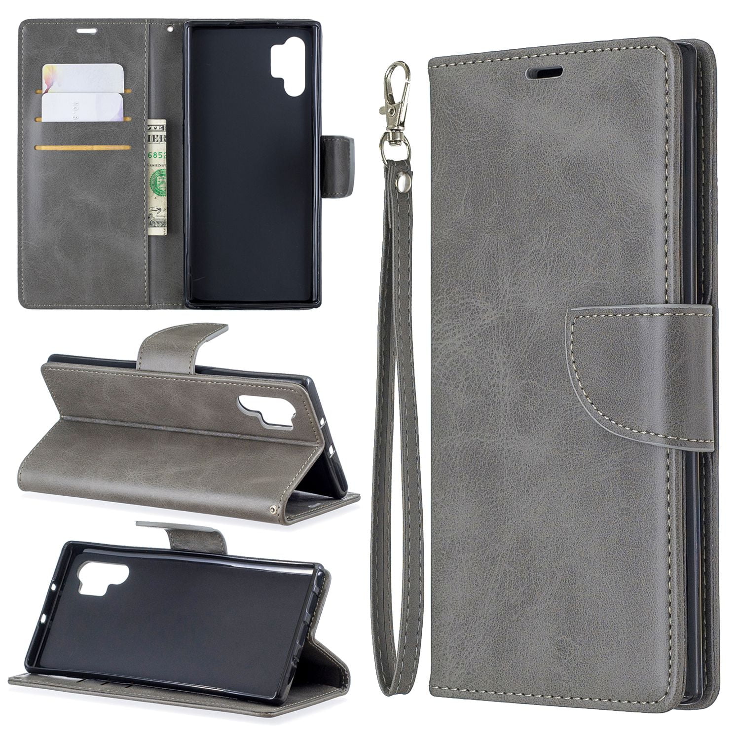 Slim PU Leather Wallet Folio Cover for Samsung Brunei Ubuy