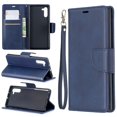 thumbnail image 1 of Galaxy Note 10 Wallet Case, Allytech Folio Flip Kickstand PU Leather Slim Fit Lightweight Magnetic Closure Cards Pouch Shockproof Detechable Wrist Strap Cases Covers for Samsung Galaxy Note 10,Blue, 1 of 9