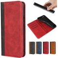 thumbnail image 1 of Galaxy Note 10 Wallet Case,Premium PU Leather Flip Folio Case with Card Slot,Kickstand Holder Magnetic Closure [TPU Shockproof Interior Protective Case] for Samsung Galaxy Note 10,Red+Black, 1 of 9