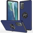 thumbnail image 1 of Galaxy Note 20 5G Case for Samsung Note 20 Case  Grade Shockproof Built-in Ring Holder Kickstand Car Mount  Heavy Duty Protective Case for Galaxy Note 20 Phone Case (Blue), 1 of 15