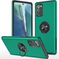 thumbnail image 1 of Galaxy Note 20 5G Case for Samsung Note 20 Case  Grade Shockproof Built-in Ring Holder Kickstand Car Mount  Heavy Duty Protective Case for Galaxy Note 20 Phone Case (Dark Green), 1 of 14