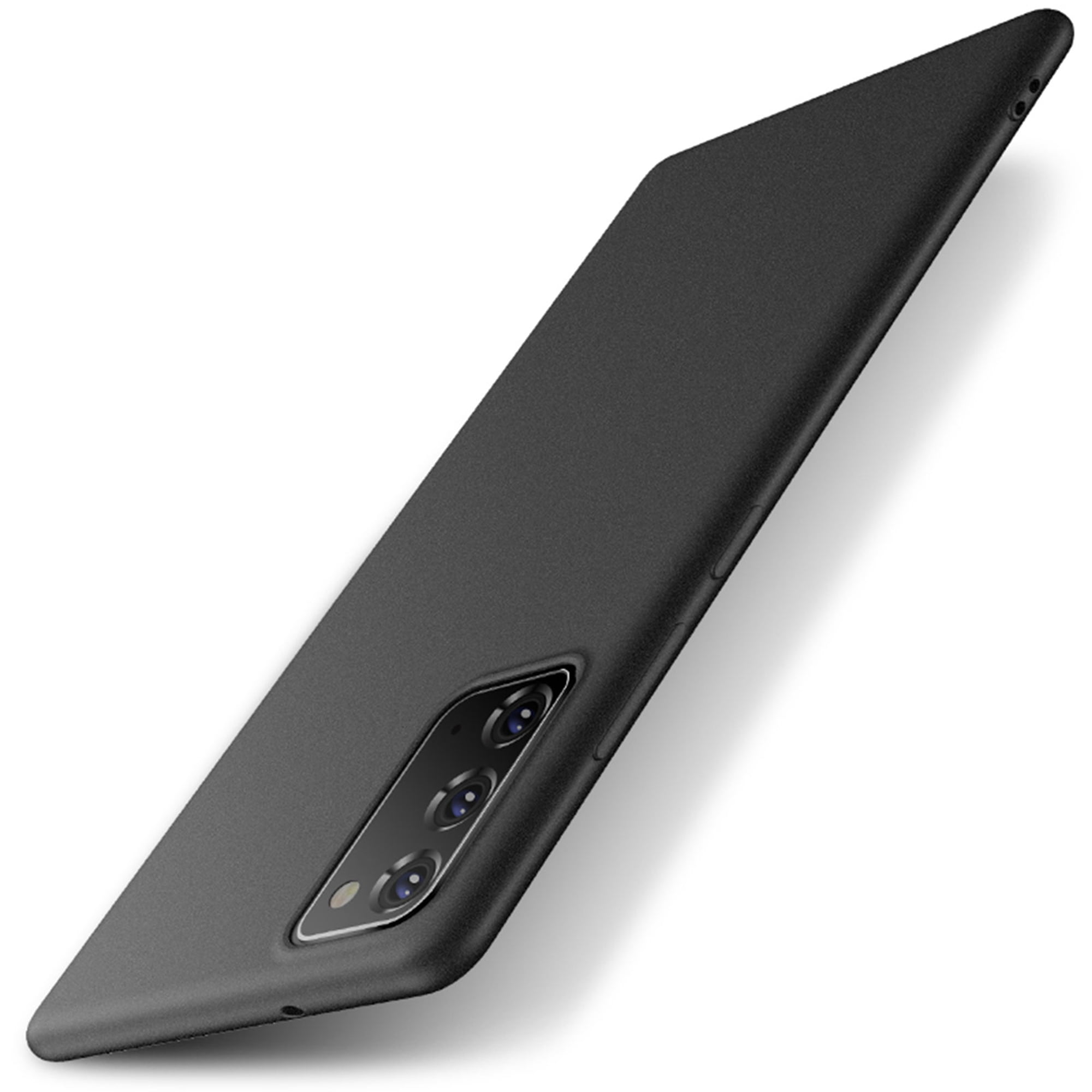 Galaxy Note 20 Case, Dteck Ultra Slim Fit Matte Finish Soft TPU Back Phone Case Cover For Samsung Galaxy Note20 5G, Black