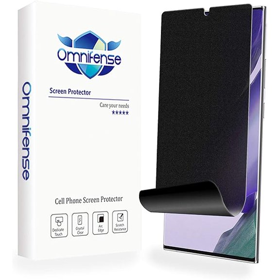 Galaxy Note 20 Screen Protector Matte Privacy Soft Film (NOT Tempered Glass), Matte Finish Surface Anti Glare 2 Way Anti Spy Privacy Protection for Samsung Galaxy Note 20, 2 Pack