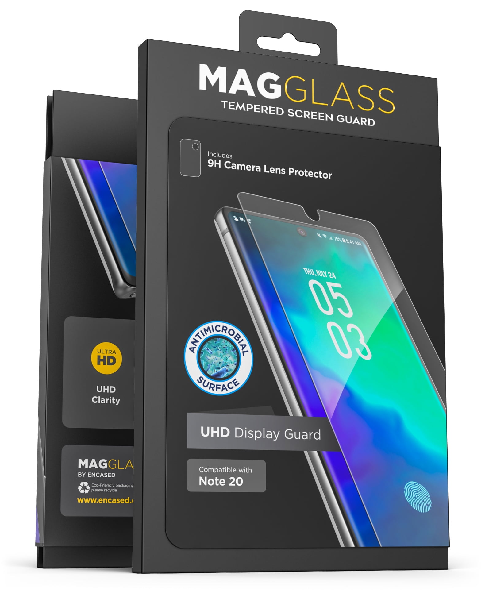 Galaxy Note 20 Tempered Glass Screen Protector w/ Fingerprint Display