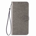 thumbnail image 1 of Galaxy Note 20 Ultra Case, Alltyech PU Leather Mandala Embossed Folding Stand Anti-scratch Folio Flip Credit Cards Slots Wallet Case Cover For Samsung Galaxy Note 20 Ultra, Gray, 1 of 10
