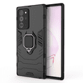 thumbnail image 1 of Galaxy Note 20 Ultra Case, Allytech Hybrid PC TPU Heavy Duty Defender Ring Holder Kickstand Scratch Resistant Shockproof Protection Back Cover for Samsung Galaxy Note 20 Ultra, Black, 1 of 1
