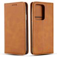 thumbnail image 1 of Galaxy Note 20 Ultra Case, Allytech PU Leather Folding Stand Shock-Absorption Credit Cards Slots Wallet Case Drop Protection Bumper TPU Back Cover Case for Samsung Galaxy Note 20 Ultra, Orange, 1 of 4