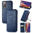 thumbnail image 1 of Galaxy Note 20 Ultra Case, Allytech PU Leather Slim Fit Credit Cards Holder Anti-scratch Book Style Shock Protection Wireless Charging Support Wallet Cover for Samsung Galaxy Note 20 Ultra, Blue, 1 of 13