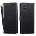 thumbnail image 1 of Galaxy Note 20 Ultra Case, Allytech Retro PU Leather Folio Flip Cover with Cards Slots Folding Stand Full Protection Hand Wrist Strap Defender TPU Back Cover for Samsung Galaxy Note 20 Ultra,Black, 1 of 1