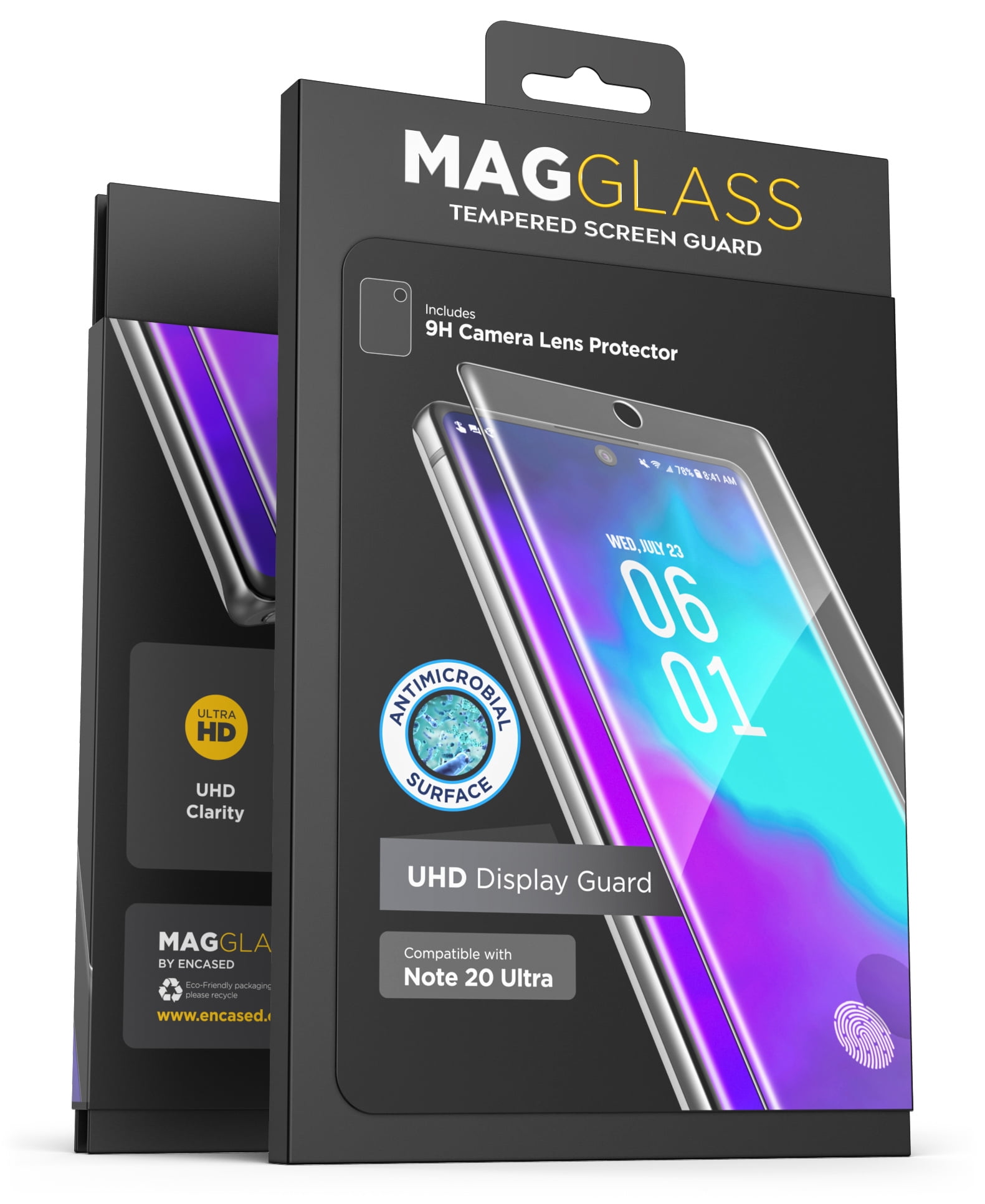 Galaxy Note 20 Ultra Tempered Glass Screen Protector W/Fingerprint