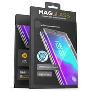 Galaxy Note 20 Ultra Tempered Glass Screen Protector W/Fingerprint Display Compatible - Bubble Free Anti Microbial Display Guard & Lens Protector For Samsung Note 20 Ultra Case Compatible