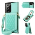 thumbnail image 1 of Galaxy Note 20 Ultra Wallet Case, Allytech Crossbody Shoulder Carrying Purse Cover RFID Blocking Card Slots Holder Flip PU Leather Stand Shockproof Case for Samsung Note 20 Ultra 6.9" 2020, Green, 1 of 8