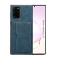 thumbnail image 1 of Galaxy Note 20 Ultra Wallet Case, Allytech PU Leather Slim Shell Back Cover Credit Cards Holder Kickstand Anti-scratch Shockproof Anti-slip Wallet Case Cover for Samsung Galaxy Note 20 Ultra, Blue, 1 of 7