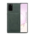 thumbnail image 1 of Galaxy Note 20 Wallet Case, Allytech PU Leather Slim Shell Back Cover Credit Cards Holder Kickstand Anti-scratch Shockproof Anti-slip Wallet Case Cover for Samsung Galaxy Note 20, Green, 1 of 7
