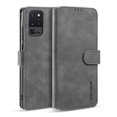 thumbnail image 1 of Galaxy Note 20 Wallet Case, Note 20 Case, Allytech Premium PU Leather Folding Stand Folio Flip Magnetic Closure Wireless Charging Support Retro Book Cover for Samsung Galaxy Note 20, Gray, 1 of 7