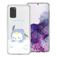 thumbnail image 1 of Galaxy Note20 Case (6.7inch) Sanrio Cute Clear Soft Jelly Cover - Ice Pochacco, 1 of 9