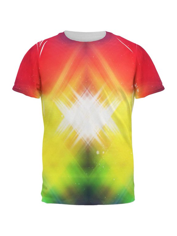 Galaxy Nova 70s Flashback All Over Mens T Shirt Multi MD