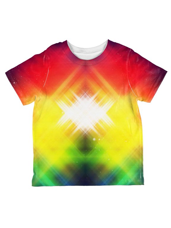Galaxy Nova 70s Flashback All Over Toddler T Shirt Multi 2T