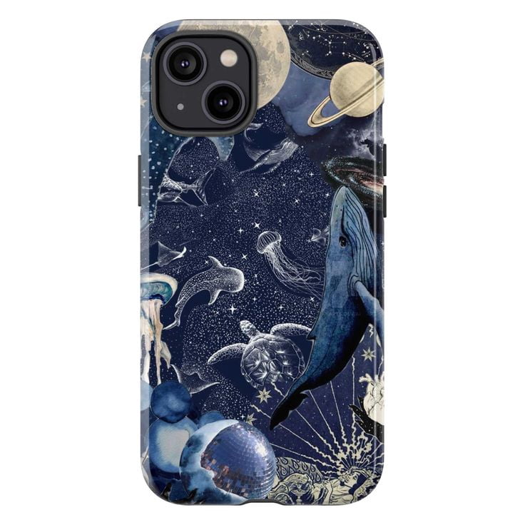 Galaxy Ocean Animal Phone Case Cosmic Whale, Dolphin & Sea Life Art Dual Layer Phone Cover for iPhone 16 15 14 13 12 11 Pro Max Galaxy Ocean Animal Phone Case Cosmic Whale, Dolphin & Sea Life Art Dual Layer Phone Cover for iPhone 16 15 14 13 12 11 Pro Max