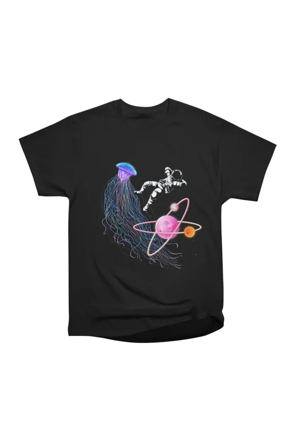 Galaxy Outer Space Astronaut T-Shirt Tee Gift For Him Merch For Her Apparel For Friend