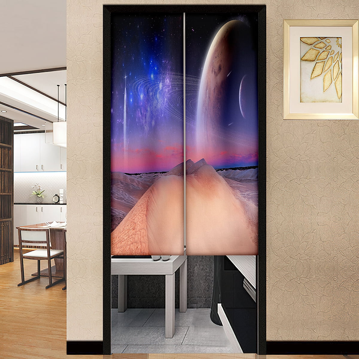 Universe Galaxy Space Door Mat