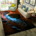 thumbnail image 1 of Galaxy Planet Star 3D Universe Space Carpet Rug for Home Living Room Bedroom Sofa Doormat r Kid Area Rug Non-slip Floor Mat, 1 of 5