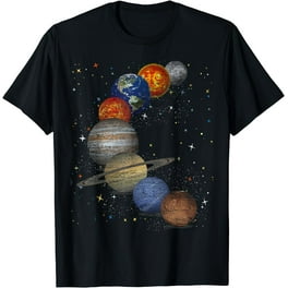 Solar System Funny Outer Space Planet Party T Shirt Solar System Funny Outer Space Planet Party T Shirt