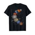 thumbnail image 1 of Galaxy Planets Sun Universe Outer Space Science T-Shirt, 1 of 5