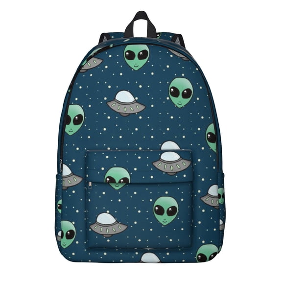 Galaxy Print Backpack for Space Geeks - Sci-Fi Lovers Waterproof School Backpack with Cosmic Nebula Design, Durable Laptop Bookbag for Students & Commuters (Starry Night Theme)