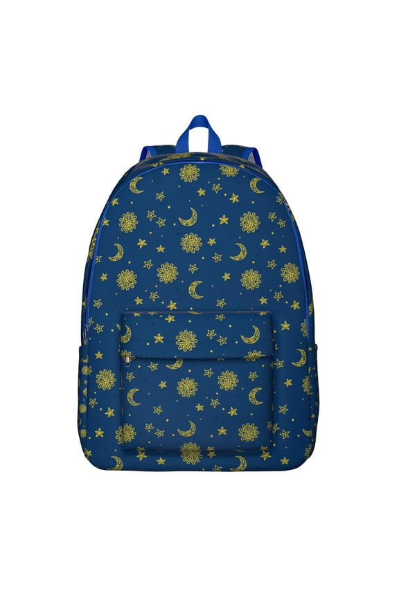 Galaxy Print Backpack for Space Geeks - Sci-Fi Lovers Waterproof School Backpack with Cosmic Nebula Design, Durable Laptop Bookbag for Students & Commuters (Starry Night Theme)